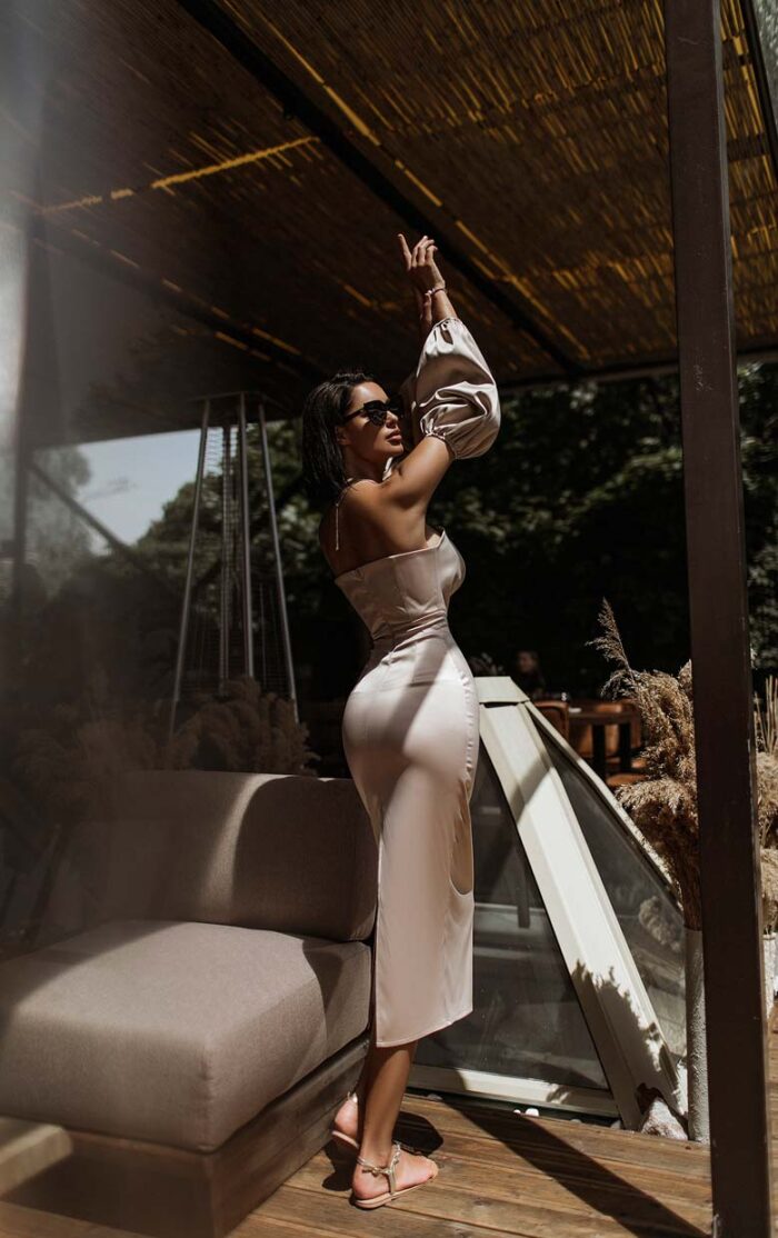 Elegantiška Armani šilko suknelė
