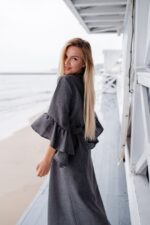 Stilinga suknelė-kardiganas